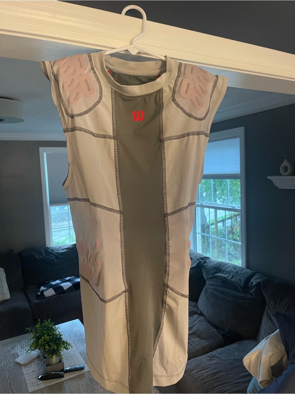 Wilson Kids Sleeveless One-Piece in Grey
